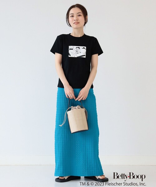 Ray BEAMS(レイビームス)の「Betty Boop(TM) × Ray BEAMS / Good Night Tシャツ(Tシャツ/カットソー・レディース・ブラック・ONE SIZE)」の2枚目の写真