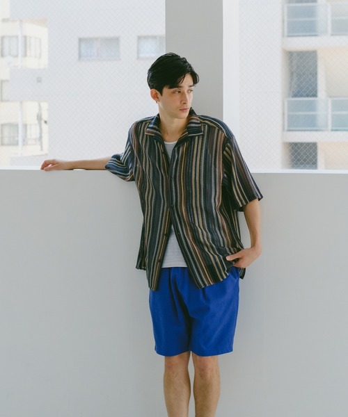 WHIMSIC（ウィムジック）の「【UNISEX/SET UP対応】ヘビーウェイトカットソーショーツ（その他パンツ・メンズ・ブルー/アイボリー/チャコールグレー・FREE）」の15枚目の写真