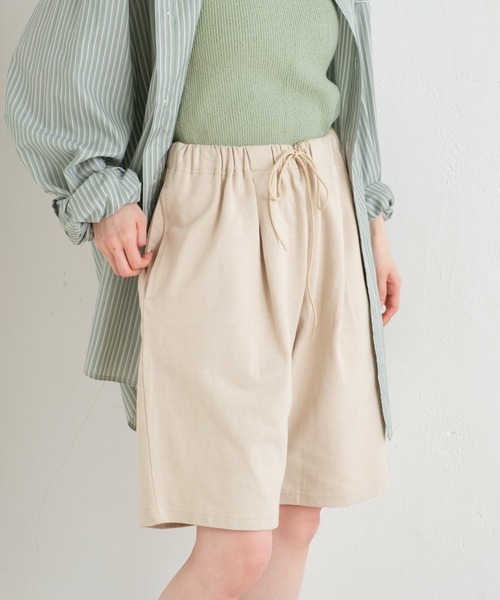 WHIMSIC（ウィムジック）の「【UNISEX/SET UP対応】ヘビーウェイトカットソーショーツ（その他パンツ・メンズ・ブルー/アイボリー/チャコールグレー・FREE）」の18枚目の写真