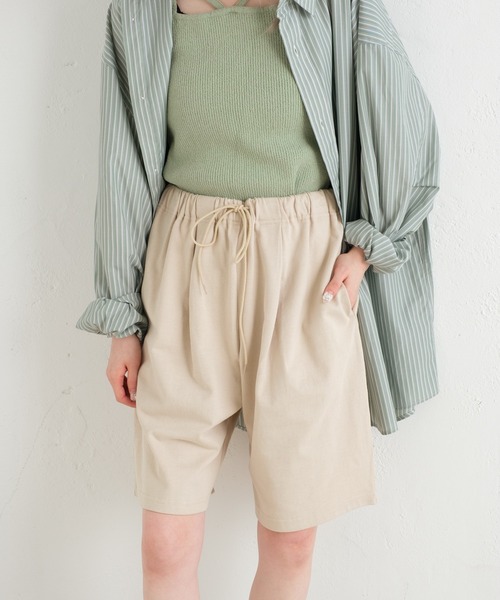 WHIMSIC（ウィムジック）の「【UNISEX/SET UP対応】ヘビーウェイトカットソーショーツ（その他パンツ・メンズ・ブルー/アイボリー/チャコールグレー・FREE）」の8枚目の写真