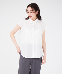 qualite | スパンローンフレンチシャツ(シャツ/ブラウス)