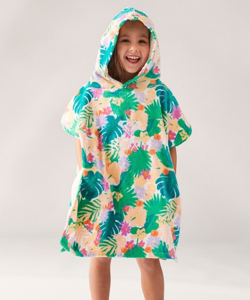 ROXY（ロキシー）の「TW STAY MAGICAL PRIN/ロキシーキッズポンチョ