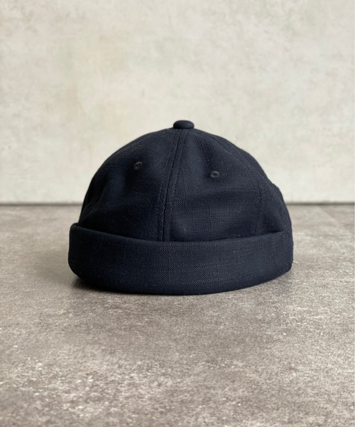 CPCM（シーピーシーエム）の「綿麻ロールキャップ（ニットキャップ/ビーニー・メンズ・ベージュ/ブラック/カーキ・FREE）」の12枚目の写真