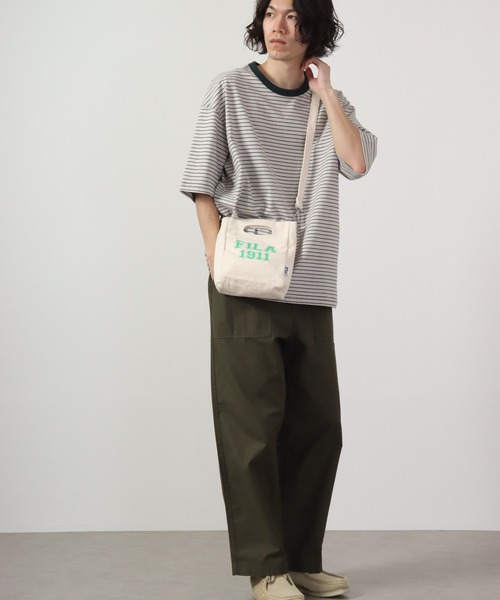 FILA（フィラ）の「FILA カレッジロゴ クリテショルダーバッグ（ショルダーバッグ・メンズ・オレンジ/ブルー/ブラック/グリーン・FREE）」の17枚目の写真