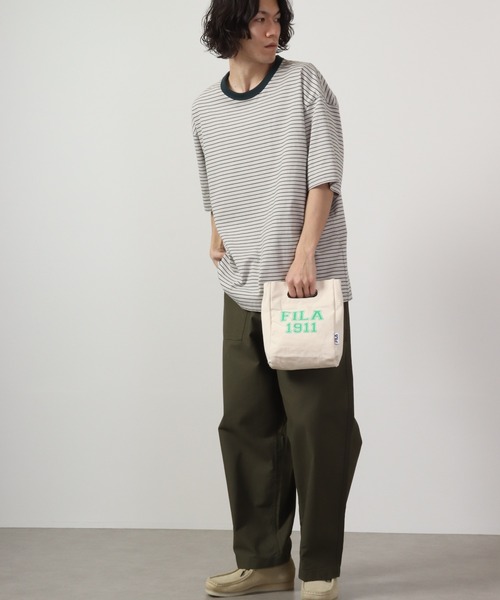 FILA（フィラ）の「FILA カレッジロゴ クリテショルダーバッグ（ショルダーバッグ・メンズ・オレンジ/ブルー/ブラック/グリーン・FREE）」の20枚目の写真
