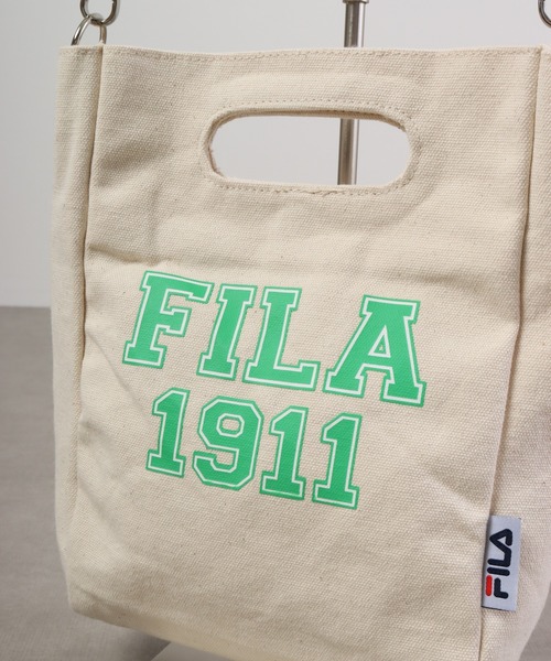 FILA（フィラ）の「FILA カレッジロゴ クリテショルダーバッグ（ショルダーバッグ・メンズ・オレンジ/ブルー/ブラック/グリーン・FREE）」の12枚目の写真