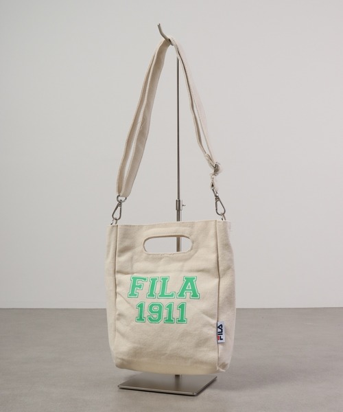 FILA（フィラ）の「FILA カレッジロゴ クリテショルダーバッグ（ショルダーバッグ・メンズ・オレンジ/ブルー/ブラック/グリーン・FREE）」の9枚目の写真