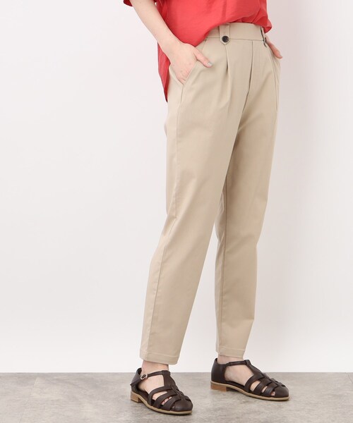 grove（グローブ）の「◆ぐんぐん伸びて着心地らくちん！ひんやりタッチテーパードパンツ（その他パンツ・レディース・ブルー/カーキ/ベージュ/ブラック/ブラック系1・02/03/04/05/01）」の15枚目の写真