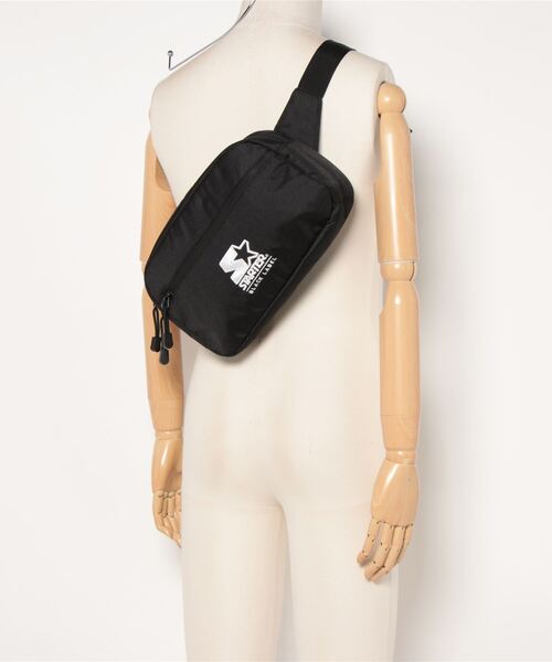 STARTER BLACK LABEL(スターターブラックレーベル)の「STARTER BLACK LABEL ヒップバッグ(ボディバッグ/ウエストポーチ・レディース・ネイビー/ブラック/ベージュ・FREE)」の4枚目の写真