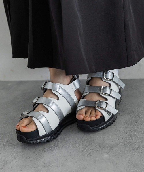 トリーバーチ　クリアソールサンダル SLY | AIR VOLUME SOLE TECH サンダル (サンダル ) |SHEL'TTER