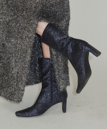 LA BELLE ETUDE | グリッターショートブーツ(ブーツ)