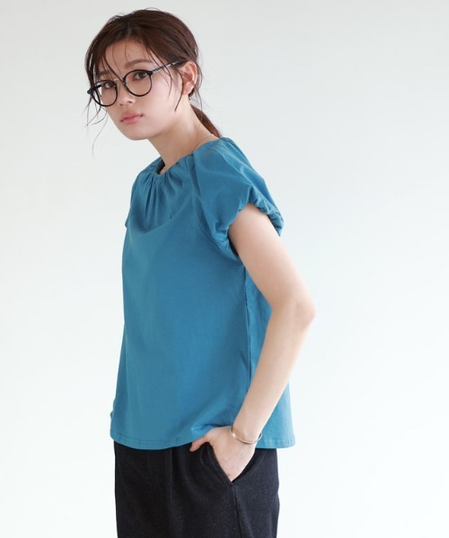 セール】フレンチパフスリーブTシャツ（Tシャツ/カットソー