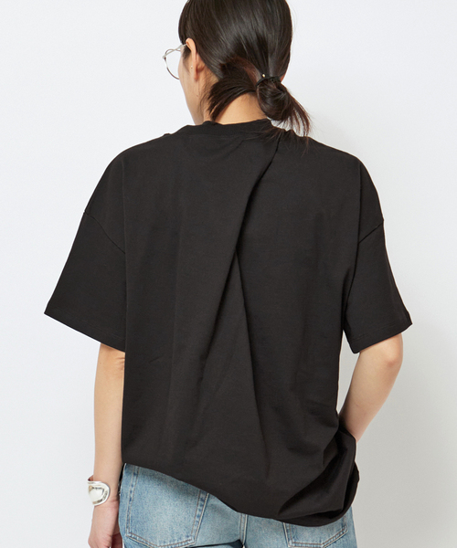 AP STUDIO（エーピーストゥディオ）の「【GAUCHERE/ゴシェール】asymmetry Tシャツ（Tシャツ/カットソー・レディース・ブラック・FREE）」の8枚目の写真