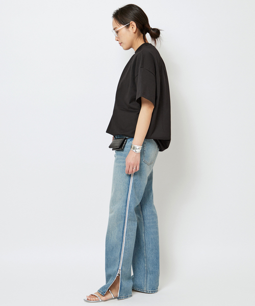 AP STUDIO（エーピーストゥディオ）の「【GAUCHERE/ゴシェール】asymmetry Tシャツ（Tシャツ/カットソー・レディース・ブラック・FREE）」の11枚目の写真