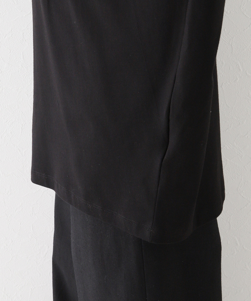 AP STUDIO（エーピーストゥディオ）の「【GAUCHERE/ゴシェール】asymmetry Tシャツ（Tシャツ/カットソー・レディース・ブラック・FREE）」の20枚目の写真