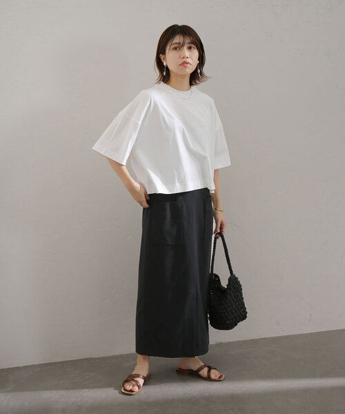 La TOTALITE(ラトータリテ)の「【BAGMATI/バグマティ】クロシェBAG(トートバッグ・レディース・ブラック/ガンメタ・FREE)」の3枚目の写真