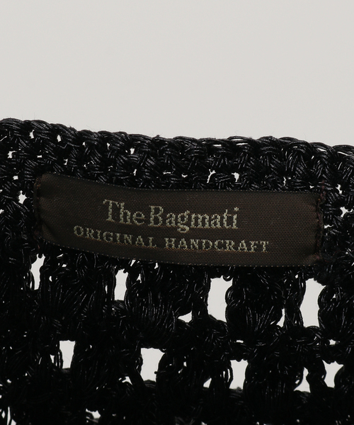 La TOTALITE(ラトータリテ)の「【BAGMATI/バグマティ】クロシェBAG(トートバッグ・レディース・ブラック/ガンメタ・FREE)」の14枚目の写真