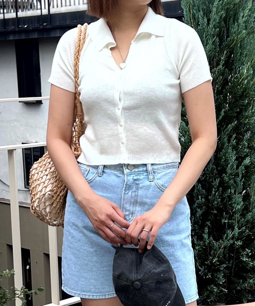 ALAND（エーランド）の「3.3 Field Trip／カラーカーディガン 2965194（カーディガン/ボレロ・レディース・グレー/アイボリー/ライトブルー・FREE）」の13枚目の写真