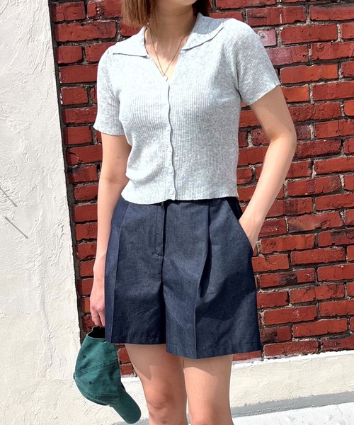 ALAND（エーランド）の「3.3 Field Trip／カラーカーディガン 2965194（カーディガン/ボレロ・レディース・グレー/アイボリー/ライトブルー・FREE）」の14枚目の写真