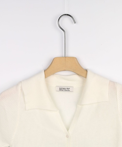 ALAND（エーランド）の「3.3 Field Trip／カラーカーディガン 2965194（カーディガン/ボレロ・レディース・グレー/アイボリー/ライトブルー・FREE）」の11枚目の写真