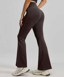 ヨガ ヨガウェア」に該当するレディースのレギンス/スパッツ（ブラウン