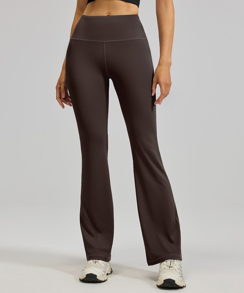 セール】[大きいサイズ有/速乾/ストレッチ] ヨガウェア フレアパンツ