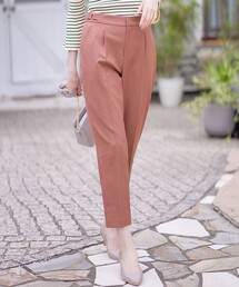 ANY SIS（エニィスィス）の「【洗える】サイドバックルタックテーパード パンツ（その他パンツ）」