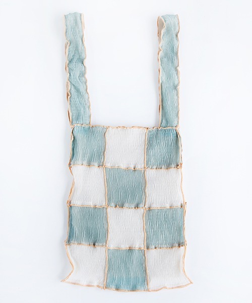 CONTROL FREAK / CTFK（コントロールフリーク）の「CONTROL FREAK(コントロールフリーク)シアーパッチメロウショッパー（トートバッグ・レディース・ベージュ/グリーン・FREE）」の13枚目の写真