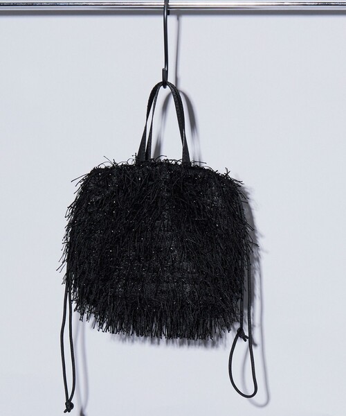 OUTDOOR PRODUCTS(アウトドアプロダクツ)の「OUTDOOR PRODUCTS × Firsthand/アウトドアプロダクツ 別注ブライトフリンジキンチャク(ショルダーバッグ・レディース・オフホワイト/ブラック/グレー・FREE)」の13枚目の写真