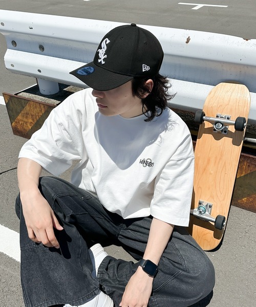 kutir(クティール)の「オーバーサイズサークルロゴTシャツ(Tシャツ/カットソー・メンズ・ブラック/オフホワイト・MEDIUM/LARGE)」の20枚目の写真