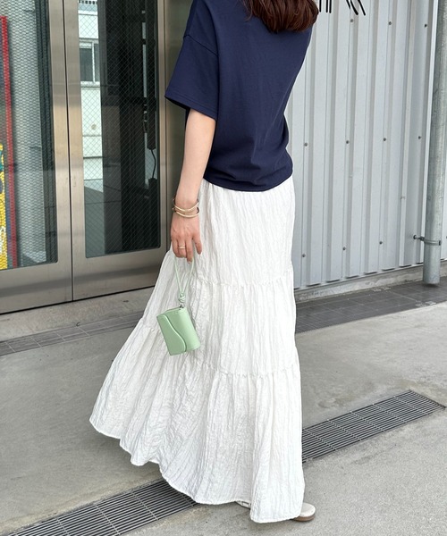 DISCOAT（ディスコート）の「ニュアンスフラップウォレット（財布・レディース・ミント/オレンジ/ブラック/ベージュ/クリーム/パープル・FREE）」の15枚目の写真