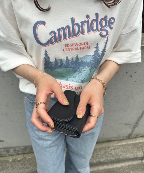 DISCOAT（ディスコート）の「ニュアンスフラップウォレット（財布・レディース・ミント/オレンジ/ブラック/ベージュ/クリーム/パープル・FREE）」の21枚目の写真