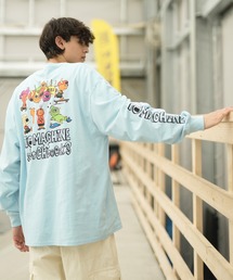 TOY　MACHINE | 【ムラサキスポーツ限定】TOY MACHINE/トイマシーン 長袖Tシャツ バックプリント ワイドシルエット コラボアイテム MTMFDLT4(Tシャツ/カットソー)