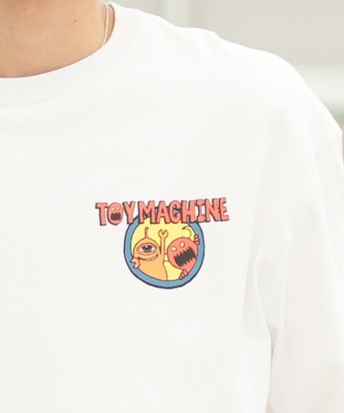 TOY MACHINE(トイ マシーン)の「【ムラサキスポーツ限定】TOY MACHINE/トイマシーン 長袖Tシャツ バックプリント ワイドシルエット コラボアイテム MTMFDLT4(Tシャツ/カットソー・メンズ・ホワイト/ライトブルー/ブラック・XL/L/M)」の14枚目の写真
