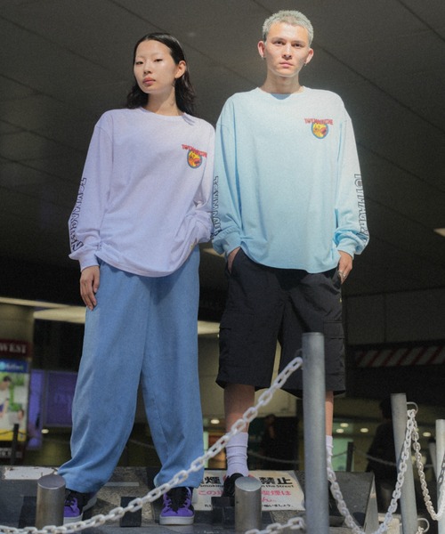 TOY MACHINE(トイ マシーン)の「【ムラサキスポーツ限定】TOY MACHINE/トイマシーン 長袖Tシャツ バックプリント ワイドシルエット コラボアイテム MTMFDLT4(Tシャツ/カットソー・メンズ・ホワイト/ライトブルー/ブラック・XL/L/M)」の7枚目の写真