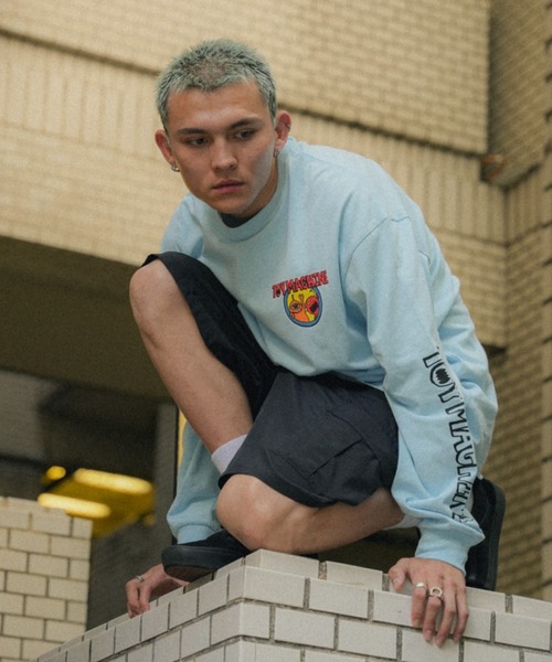 TOY MACHINE(トイ マシーン)の「【ムラサキスポーツ限定】TOY MACHINE/トイマシーン 長袖Tシャツ バックプリント ワイドシルエット コラボアイテム MTMFDLT4(Tシャツ/カットソー・メンズ・ホワイト/ライトブルー/ブラック・XL/L/M)」の12枚目の写真