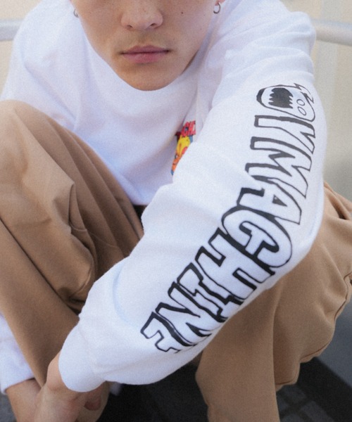 TOY MACHINE(トイ マシーン)の「【ムラサキスポーツ限定】TOY MACHINE/トイマシーン 長袖Tシャツ バックプリント ワイドシルエット コラボアイテム MTMFDLT4(Tシャツ/カットソー・メンズ・ホワイト/ライトブルー/ブラック・XL/L/M)」の5枚目の写真