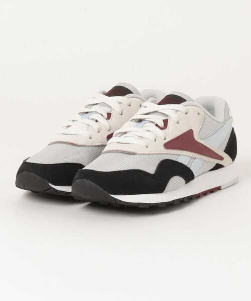 Reebok(リーボック)の「クラシック ナイロン プラス / CL NYLON PLUS(スニーカー・メンズ・グレー/ブラック・24.5cm/27.5cm/26.0cm/28.0cm/23.5cm/23.0cm/30.0cm/27.0cm/25.0cm/24.0cm/26.5cm/25.5cm/28.5cm/29.0cm)」の8枚目の写真