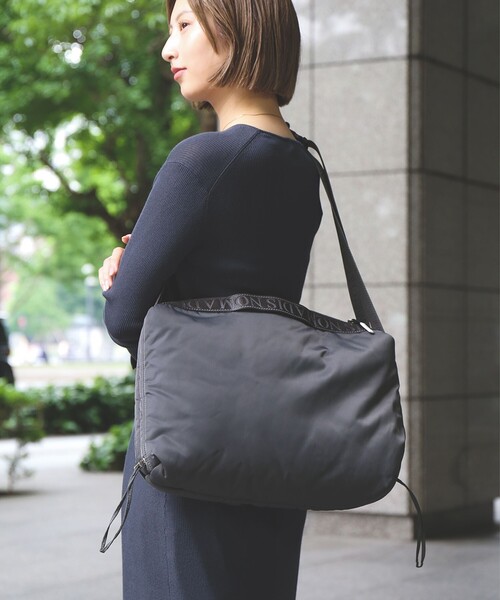 NOMADIS（ノマディス）の「【WEB限定】NOMADIS / BOY クロスボディバッグ（ショルダーバッグ・レディース・チャコールグレー/ブラック・ONE SIZE）」の3枚目の写真