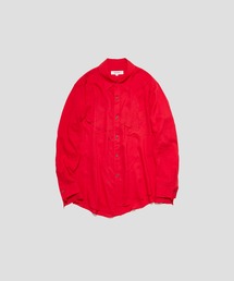 【sulvam / サルバム】ASYMMETRY BUZAM SHIRT/アシンメトリーブザンシャツ