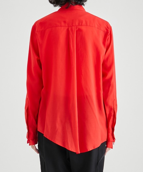 sulvam / サルバム】ASYMMETRY BUZAM SHIRT/アシンメトリーブザン