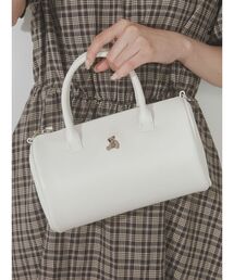 bear刺繍ショルダーbag