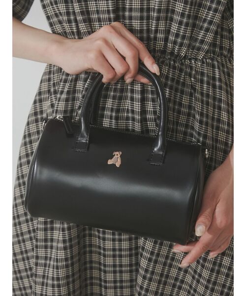 merry jenny（メリージェニー）の「bear刺繍ショルダーbag（ハンドバッグ・レディース・アイボリー/ブラック・FREE）」の20枚目の写真