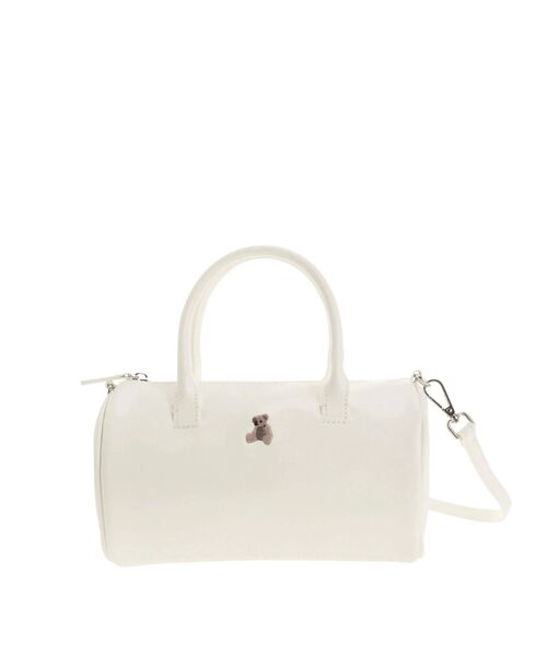 merry jenny（メリージェニー）の「bear刺繍ショルダーbag（ハンドバッグ・レディース・アイボリー/ブラック・FREE）」の9枚目の写真