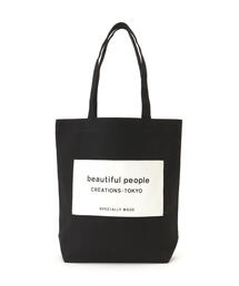 beautiful people | beautiful people/ビューティフルピープル/SDGs name tag tote bag(トートバッグ)