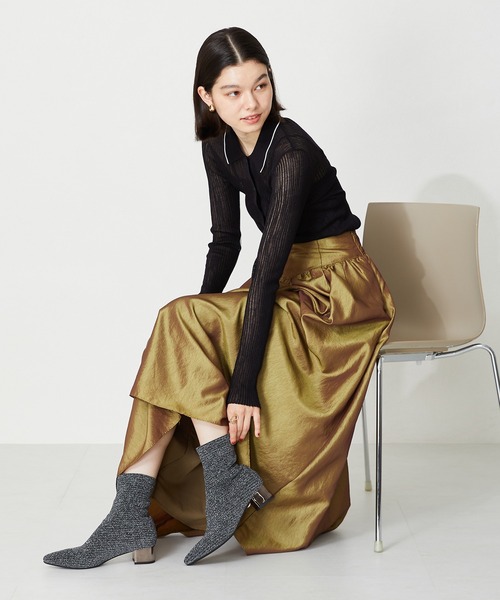 【セール】ラメニットブーツ 31415（ブーツ）｜ORiental TRaffic（オリエンタルトラフィック）