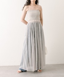 mystic | チュールベアキャミワンピース(ワンピース)