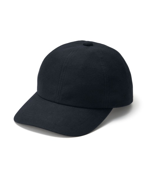 無印良品（ムジルシリョウヒン）の「起毛フランネル　キャップ（キャップ・レディース・ブルー系1/キャメル/ベージュ系1/グレー系その他3/ブラック/ブラウン系2・55-59cm）」の2枚目の写真