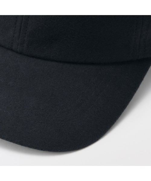 無印良品（ムジルシリョウヒン）の「起毛フランネル　キャップ（キャップ・レディース・ブルー系1/キャメル/ベージュ系1/グレー系その他3/ブラック/ブラウン系2・55-59cm）」の9枚目の写真