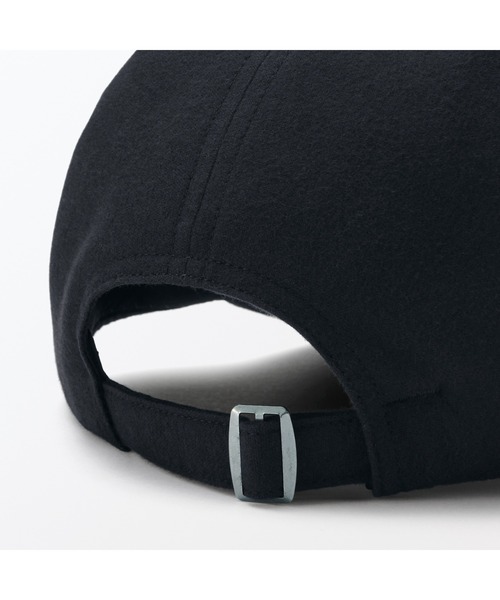 無印良品（ムジルシリョウヒン）の「起毛フランネル　キャップ（キャップ・レディース・ブルー系1/キャメル/ベージュ系1/グレー系その他3/ブラック/ブラウン系2・55-59cm）」の10枚目の写真
